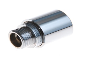 SMT717SCH0405 Колпачок со штуцером 1/2"НР с воздух. и заглушкой, хромированный  40пар/кор