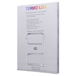 TERMO LUX TL63/45ES Полотенцесушитель ЗИГЗАГ П 4 630 х 450 х 85 с включателем фото в интернет-магазине SMARTGRP