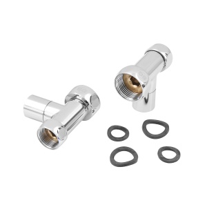 SG8830SCH0510/2 Кран-Вентиль прямой, ручка колп., хром,  3/4"х1" г/г, 10 пар/кор