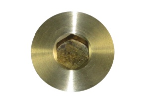 SMT109H0004D32В Заглушка 1/2" НР D=32 mm латунная 200 шт/кор