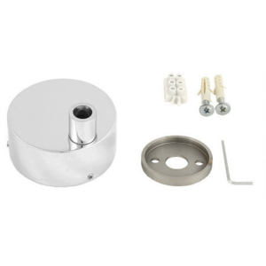 SGTR1CHROME COVER Короб для скрытого подключения тэна (хром) 30 шт/уп фото в интернет-магазине SMARTGRP