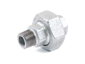 SDH 331 Американка прямая 1" внутренняя резьба х 1" наружняя резьба, оцинкованная, 30 штук в упаковке