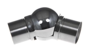 SMART SMT EC 207 D5100 x 1,5 Угловой шарнирный соединитель для трубы D50,8 x 1,5 mm марка стали AISI 304