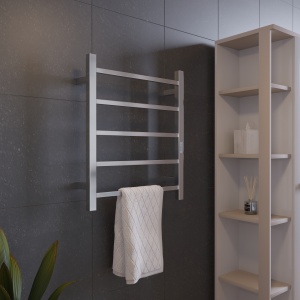 TERMLUX TLHQ06-5LE30(19) Полотенцесушитель лесенка 600 х 500 х 110 фото в интернет-магазине SMARTGRP