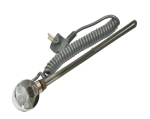 GIDRO FORCE GFTR1D-600W-CH Тэн с терморегулятором и дисплеем, окрашенный 230V 50Hz 600W 20 шт/кор