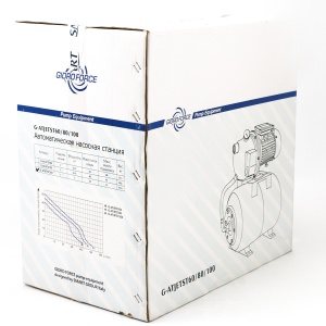 ATJET ST100 (50л/мин на 52м) Насосная станция c расширительным баком, комплект сальник и воронка фото в интернет-магазине SMARTGRP