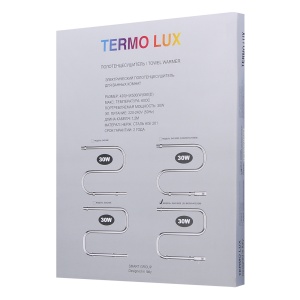 TERMO LUX SU42/50ES Полотенцесушитель S - образный 420 х 500 х 85 с включателем фото в интернет-магазине SMARTGRP