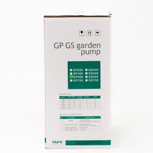 Дренажный насос (165 литров в минуту на 9 метров) GP550 TAIFU фото в интернет-магазине SMARTGRP