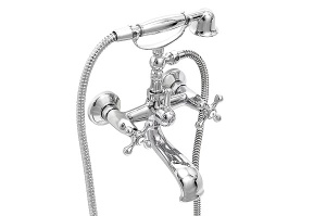 Смеситель для ванны короткий 350 мм с дивертером в корпусе SM1009BC SMART 10 штук в упаковке фото в интернет-магазине SMARTGRP