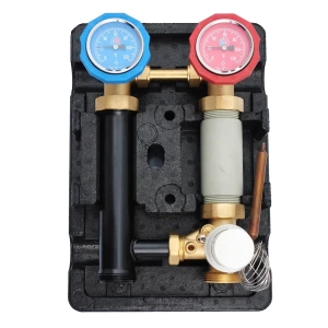 GIDRO FORCE GFGP190.1014R Насосная группа с поддержанием температуры 25 - 50 ºС подача справа, без насоса фото в интернет-магазине SMARTGRP