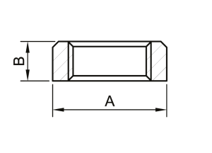 SMT300ST04-28,9 Вварная гайка 1/2" внутренняя резьба х 28,9 мм для полотенцесушителей, нержавейка марки AISI 304 600 шт/кор фото в интернет-магазине SMARTGRP