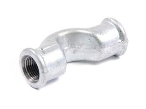 SDH 85 Обводное колено 1/2" внутренняя резьба, оцинкованное, 50 штук в упаковке