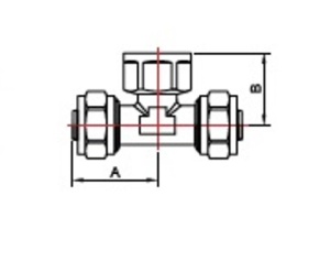 SMART SMT1609NY160516 T 16 x 3/4" x 16 Тройник, цанга - внутренняя резьба - цанга, 60 штук в упаковке фото в интернет-магазине SMARTGRP