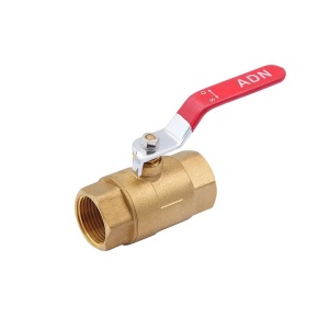 ADN 560H6610R 1" внутренняя резьба, кран шаровый, красная ручка, 540 грамм, 32 штуки в упаковке