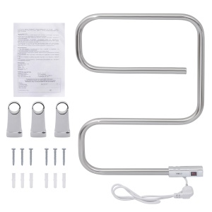 TERMO LUX TL63/45ES Полотенцесушитель ЗИГЗАГ П 4 630 х 450 х 85 с включателем фото в интернет-магазине SMARTGRP