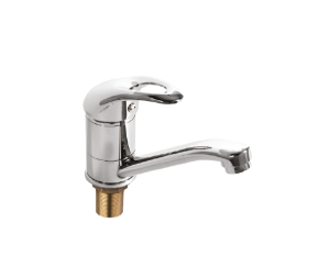 Смеситель для кухни короткий с креплением на гайке SM354-04CS SMART 10 штук в упаковке