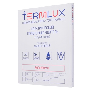 TERMO LUX TLH06G-5ESD32D22 Полотенцесушитель лесенка 600 х 500 х 110 с включателем фото в интернет-магазине SMARTGRP