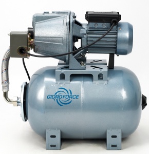 ATJET 60S (40л/мин на 38м) Насосная станция c расширительным баком, комплект сальник и воронка