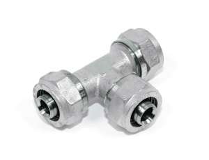 SMART 530010N202000А Тройник 20 2,0 цанга х 20 2,0 цанга х 20 2,0 цанга, никель, 30 штук в упаковке