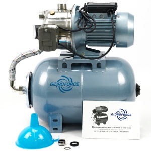 ATJET ST60 (40л/мин на 38м) Насосная станция c расширительным баком, комплект сальник и воронка фото в интернет-магазине SMARTGRP