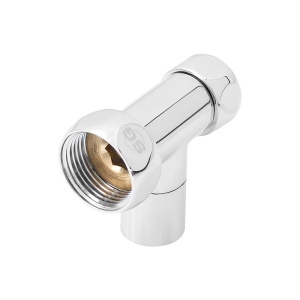 SG8830SCH0510/2 Кран-Вентиль прямой, ручка колп., хром,  3/4"х1" г/г, 10 пар/кор фото в интернет-магазине SMARTGRP