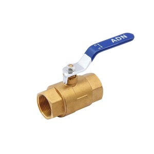 ADN 560H6610B 1" внутренняя резьба, кран шаровый, синяя ручка, 32 штуки в упаковке