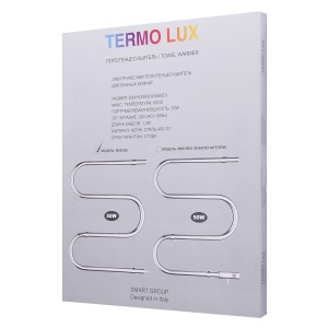 TERMO LUX M60/50E Полотенцесушитель М - образный 600 х 500 х 85 фото в интернет-магазине SMARTGRP