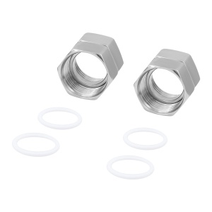 SMART 2730SST1010 Соединение прямое гайка - гайка 1" х 1" для полотенцесушителей 20 пар/кор