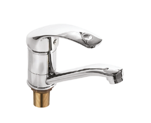 Смеситель для кухни короткий с креплением на гайке SM405-04CS SMART 10 штук в упаковке