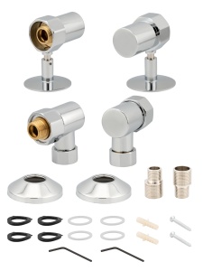 SMT777/2SCH040504CN Комплект для п/с  3/4"ВРх1/2"НР с экцентр., отражат. 10комп/кор