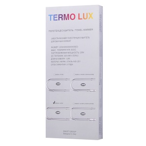 TERMO LUX U22/50Е Полотенцесушитель П - образный 220 х 500 х 85 фото в интернет-магазине SMARTGRP