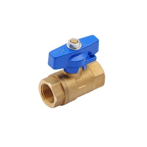 ADN 562H6604BB 1/2" внутренняя резьба, кран шаровый, син.бабочка 72шт/кор