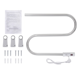 TERMO LUX S42/50ES Полотенцесушитель S - образный 420 х 500 х 85 с включателем фото в интернет-магазине SMARTGRP