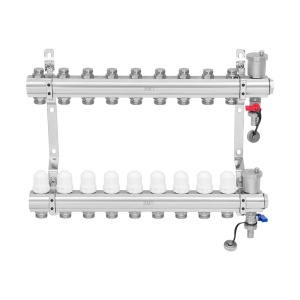 GIDRO FORCE GFA205N0010 / 9 Коллекторная группа в сборе 1" х 9 выходов