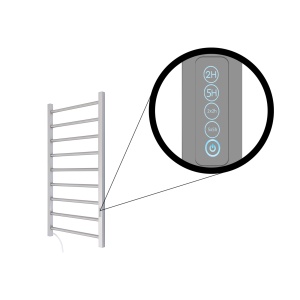 TERMLUX TLHQR10-9LED30D22 Полотенцесушитель лесенка 1000 х 500 х 110 фото в интернет-магазине SMARTGRP