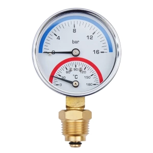 SMART SMTD63V04-16/180 Термоманометр радиальный 1/2", 16 бар 180 C radial фото в интернет-магазине SMARTGRP