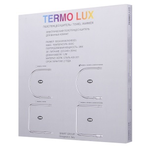 TERMO LUX С50/50ЕS Полотенцесушитель П - образный 500 х 500 х 85 с включателем фото в интернет-магазине SMARTGRP