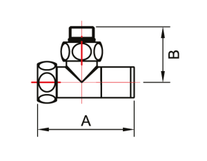 SMT8202SCH0405/2 CN Кран-Вентиль угловой, ручка колп., хром, 3/4"х1/2"г/ш, Комплект 10пар/кор фото в интернет-магазине SMARTGRP
