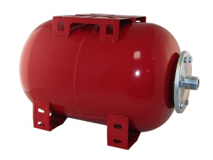 PT-24H Горизонтальный расшир.бак 24л (красный)