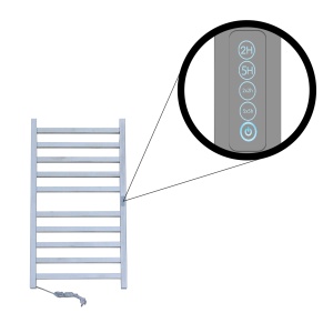 TERMLUX TLHQ10-10ES30 (15x30) Полотенцесушитель лесенка 1000 х 500 х 110 фото в интернет-магазине SMARTGRP