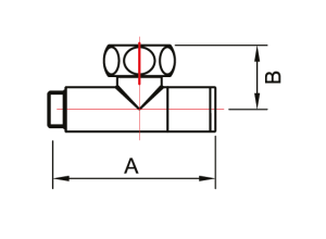 SMT8841SCH0405/2 Кран-Вентиль угловой, ручка колп., хром,  3/4"х1/2"г/ш,  10пар/кор фото в интернет-магазине SMARTGRP
