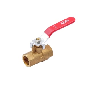 ADN 560H6604R 1/2" внутренняя резьба, кран шаровый, красная ручка, 72 штуки в упаковке	