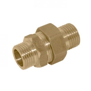 ST728H6604 Американка 1/2" наружняя резьба, латунь, 100 штук в упаковке