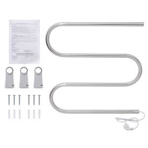 TERMO LUX M60/60E Полотенцесушитель М - образный 600 х 600 х 85 фото в интернет-магазине SMARTGRP