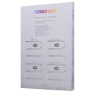TERMO LUX S42/60E Полотенцесушитель S - образный 420 х 600 х 85 фото в интернет-магазине SMARTGRP