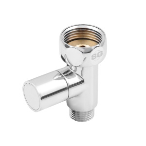 SG8831SCH0410/2 Кран-Вентиль прямой, ручка колп., хром, 1"х1/2" г/ш, 10 пар/кор фото в интернет-магазине SMARTGRP