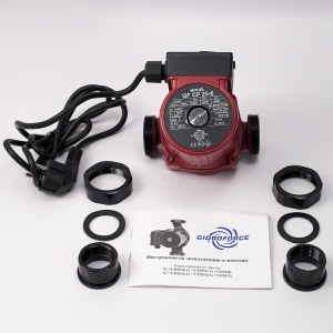 GF CP25/6(130mm) Насос циркуляционный с гайками и кабелем 6 шт/кор)