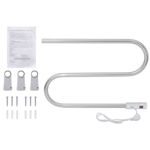 TERMO LUX S42/60ES Полотенцесушитель S - образный 420 х 600 х 85 с включателем фото в интернет-магазине SMARTGRP