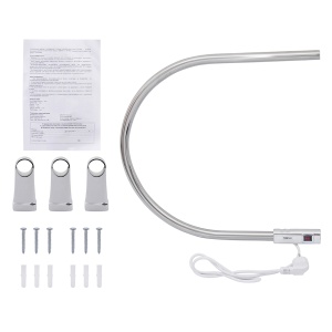 TERMO LUX С50/50ЕS Полотенцесушитель П - образный 500 х 500 х 85 с включателем фото в интернет-магазине SMARTGRP