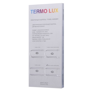 TERMO LUX U22/50ЕS Полотенцесушитель П - образный 220 х 500 х 85 с включателем фото в интернет-магазине SMARTGRP
